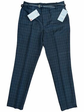 NWT Zara Plaid Checkered Belted Pants